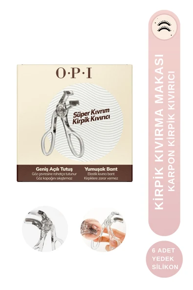 OPI Kirpik Kıvırıcı Karbon Kirpik Kıvırma Makası ürün görseli 1