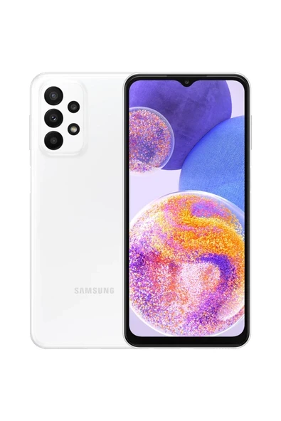 Yenilenmiş Samsung Galaxy A23 128 GB Beyaz Cep Telefonu (12 Ay Garantili) - A Kalite ürün görseli 1