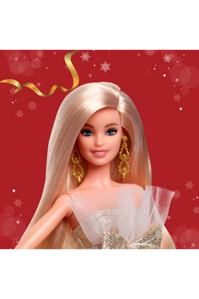 Barbie 2025 Mutlu Yıllar Bebeği  JBH95 - Resim 8
