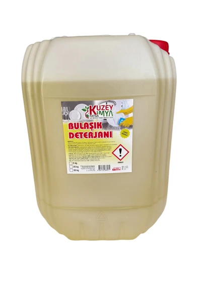 KUZEY KİMYA Limon Kokulu Elde Yıkama Bulaşık Deterjanı 20 KG ürün görseli 1