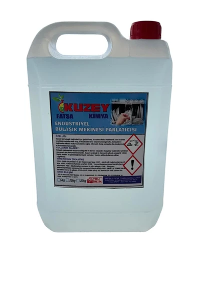 KUZEY KİMYA Endüstriyel Bulaşık Makinesi Parlatıcısı - 5 KG ürün görseli 1