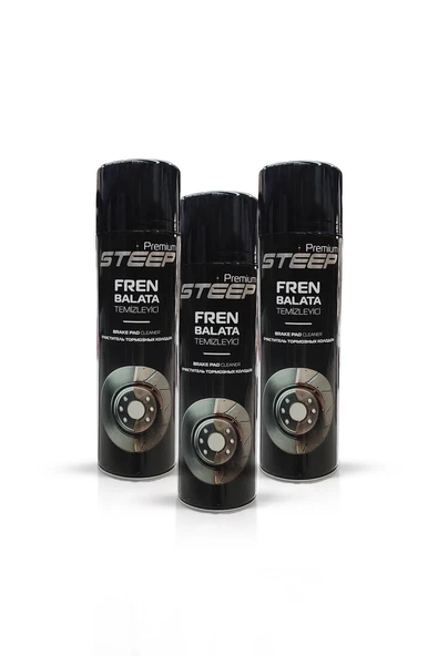 STEEP Fren Balata Temizleyici Sprey 3 Adet 500ml ürün görseli 1