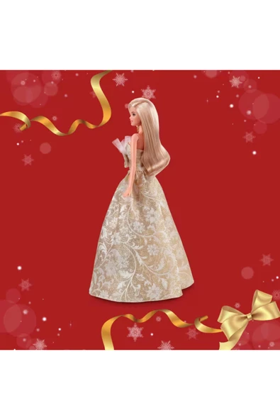 Barbie 2025 Mutlu Yıllar Bebeği  JBH95 - Resim 6