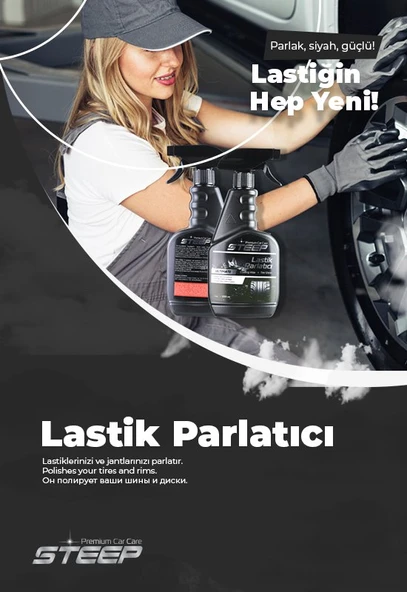 STEEP Ultimate Lastik ve Tampon Parlatıcı 5 Lt - Resim 2