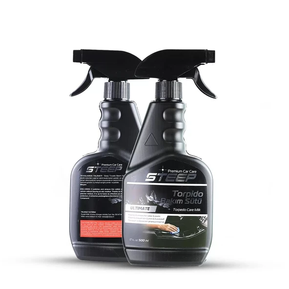 STEEP Ultimate Torpido Bakım Sütü ve Torpido Temizleyici Parlatıcı 500 Ml ürün görseli 1
