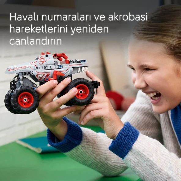 LEGO 42200 Technic Monster Jam™ ThunderROARus Çek-Bırak - Resim 8