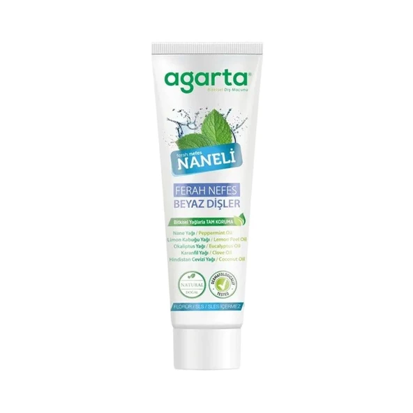 Agarta Diş Macunu Naneli 100ml ürün görseli 1