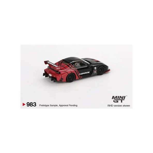 MİNİ GT 1/64 MAZDA SUPER SILHOUETTE ADVAN - Resim 3