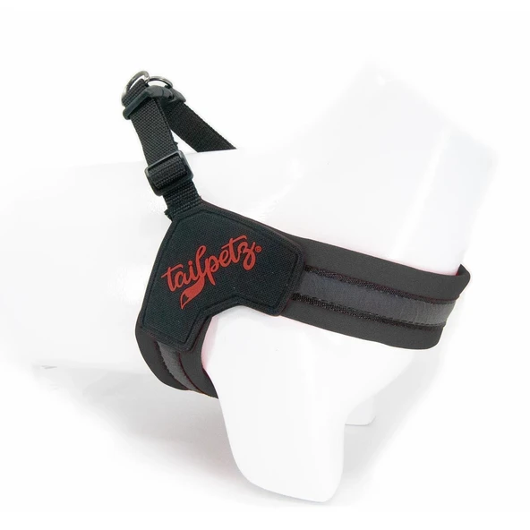 Tailpetz V-Harness Göğüs Tasması Siyah S ürün görseli 1