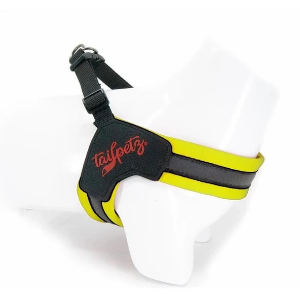 Tailpetz V-Harness Göğüs Tasması Neon Lime S ürün görseli 1