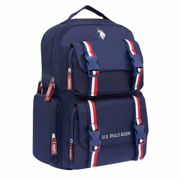 U.S. Polo Lacivert Okul Çantası ürün görseli 1