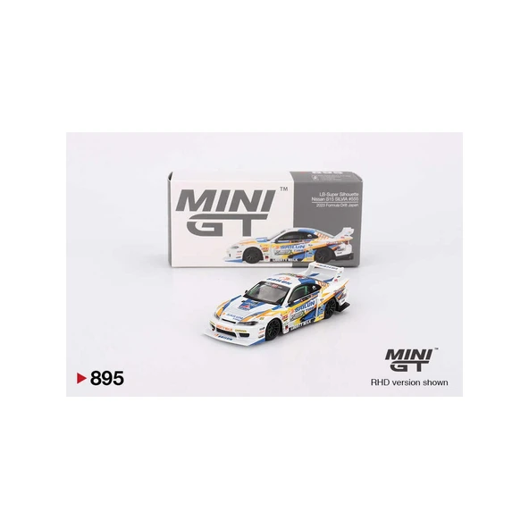 Mini GT 1/64 Nissan LB-Super Silhouette S15 SILVIA 2023 Formula Drift Japan - Blister Paket ürün görseli 1