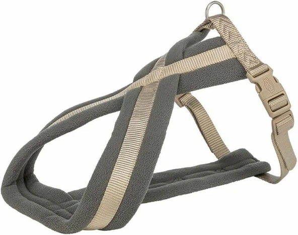 Trixie Premium Köpek Yürüyüş Göğüs Tasması L 60-100 Cm / 25 MM Kum Beji ürün görseli 1
