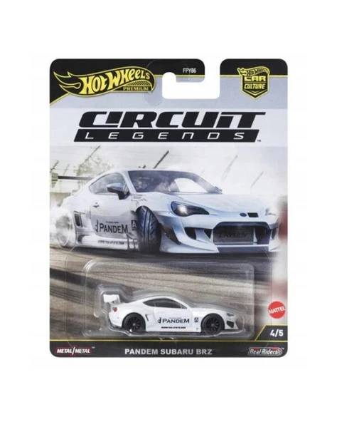 Hot Wheels Premium Cırcuit Legends Pandem Subaru BRZ FPY86 JBK64 ürün görseli 1