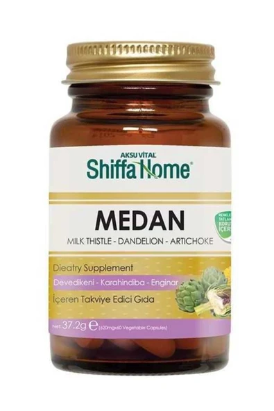 Aksu Vital Medan Deve Dikeni Karahindiba Enginar 620 Mg 60 Kapsül ürün görseli 1