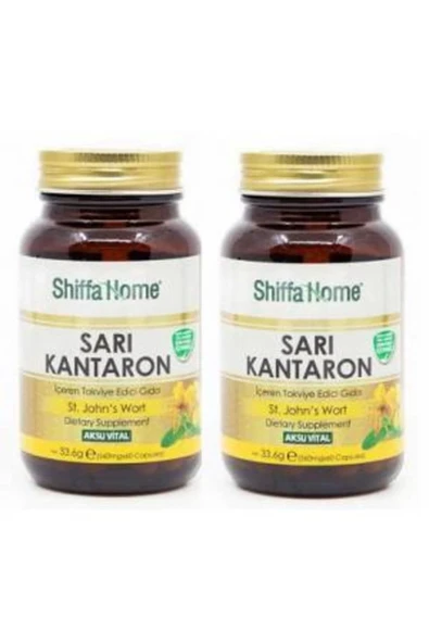 2 Kutu Aksu Vital Sarı Kantaron St. John's Wort 60 Kapsül X 560 mg X 2 ürün görseli 1
