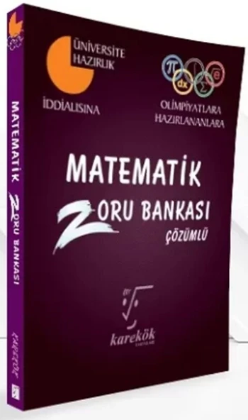 Matematik Zoru Bankası Çözümlü Karekök Yayınları ürün görseli 1