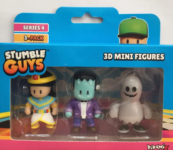 Stumble Guys Seri 4 3'lü Mini Figür Cleopatra ürün görseli 1