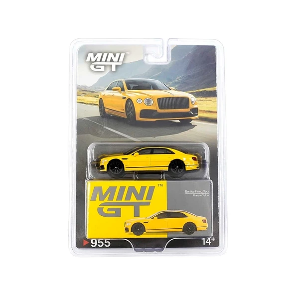 MİNİ GT 1/64 BENTLEY FLYİNG SPUR MONACO YELLOW ürün görseli 1