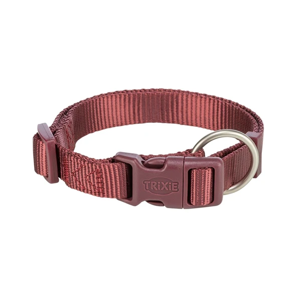Trixie Köpek Premium Boyun Tasması S-M Bordo ürün görseli 1