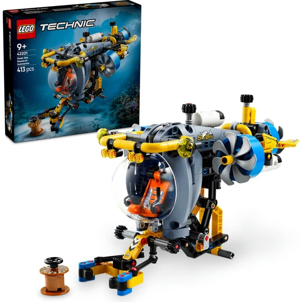LEGO 42201 Technic Derin Deniz Araştırma Denizaltısı ürün görseli 1