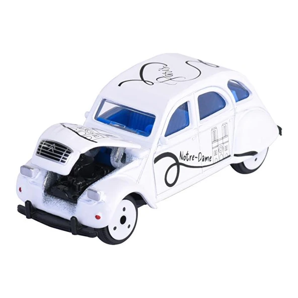 Majorette French Touch Premium Araçlar Citroen 2CV Notre Dame Model Araba ürün görseli 1