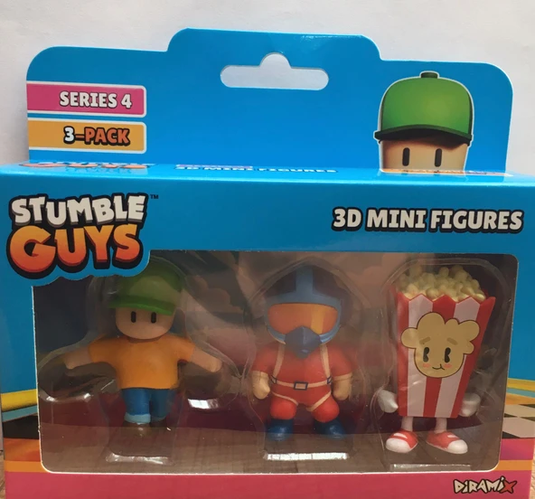 Stumble Guys Seri 4 3'lü Mini Figür Mr.Stumble ürün görseli 1