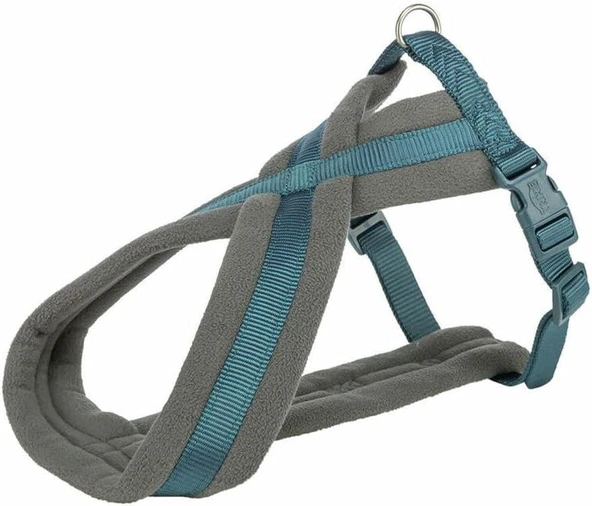 Trixie Premium Köpek Yürüyüş Göğüs Tasması L 60-100 Cm / 25 MM Petrol Mavisi ürün görseli 1