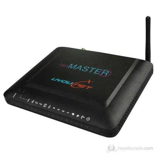 KABLONET UYDUNET MODEM KABLO NETMASTER CBW-700V 4 Port VOIP WIRELESS YENİLENMİŞ 2. EL ÜRÜN ürün görseli 1
