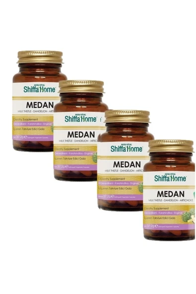 Shiffa Home 4 Adet Medan Kapsül 60 Kapsül X 620mg ürün görseli 1