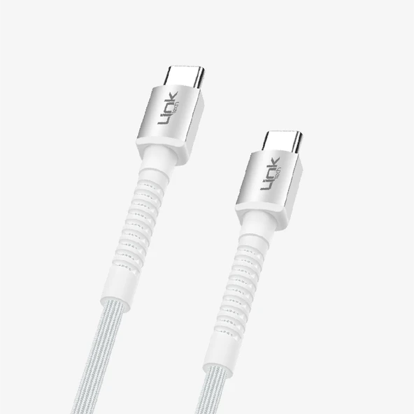 K598 Güvenli ve Hızlı 3A 1m 25W Örgülü USB-C Şarj Kablosu ürün görseli 1