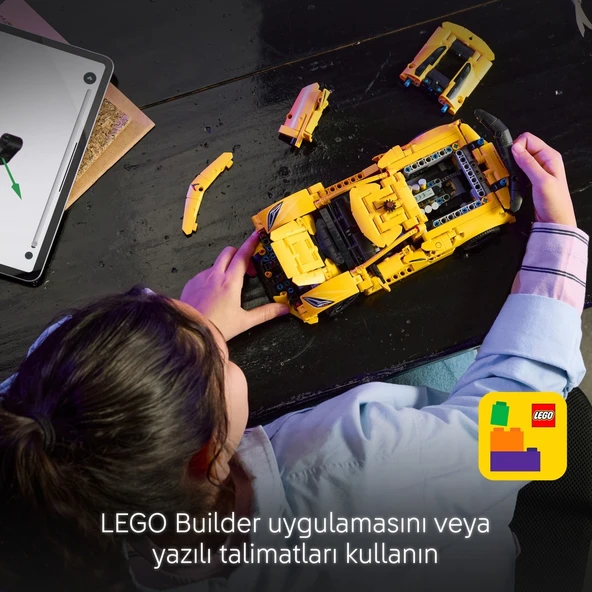 LEGO 42205 CHEVROLET STİNGRAY - Resim 9