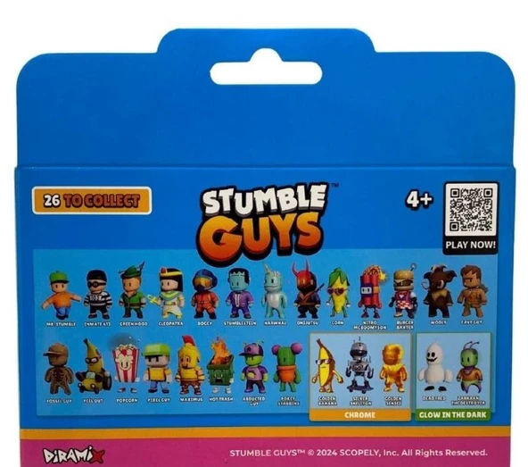 Stumble Guys Seri 4 3'lü Mini Figür Cleopatra - Resim 2
