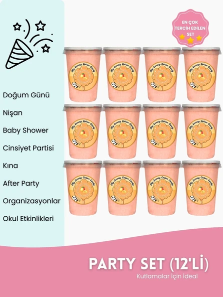 MANGO AROMALI 12'Lİ GURME PAMUK ŞEKERLER ürün görseli 1