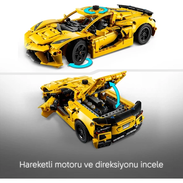 LEGO 42205 CHEVROLET STİNGRAY - Resim 5