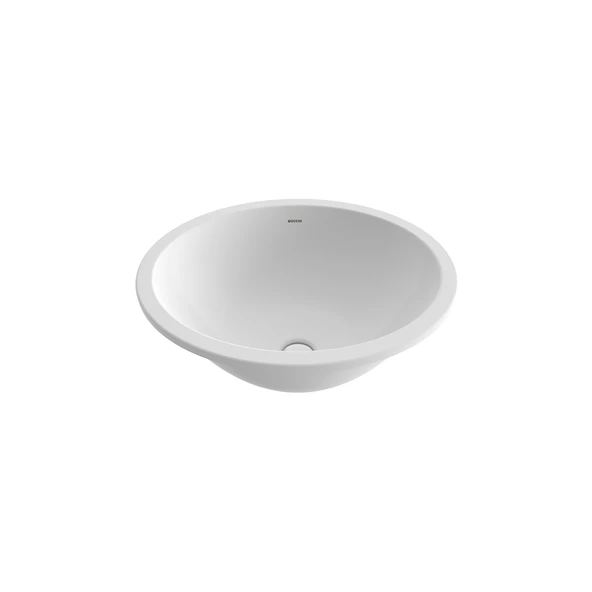 Bocchi Parma Tezgahaltı Lavabo 56 cm Parlak Beyaz 1384-001-0125 ürün görseli 1