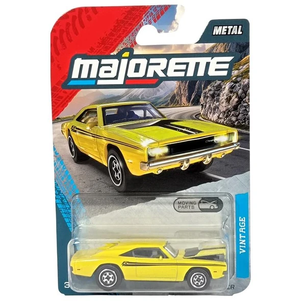 Majorette Vintage Metal Diecast DODGE CHARGER ürün görseli 1