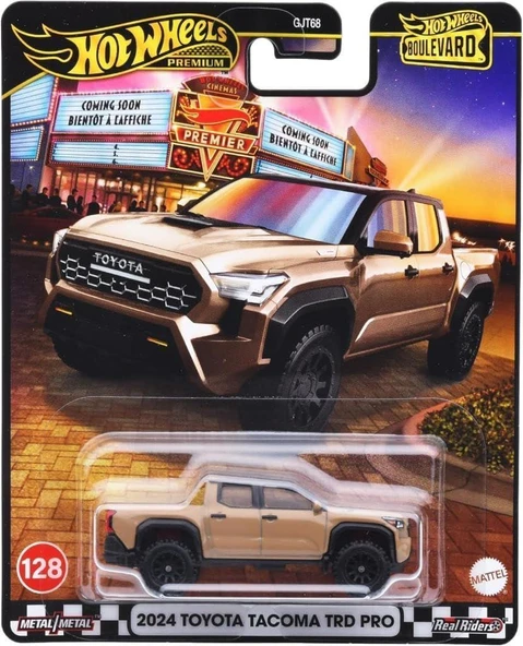 Hot Wheels Premium Boulevard 2024 Toyota Tacoma TRD Pro GJT68 JBL08 ürün görseli 1