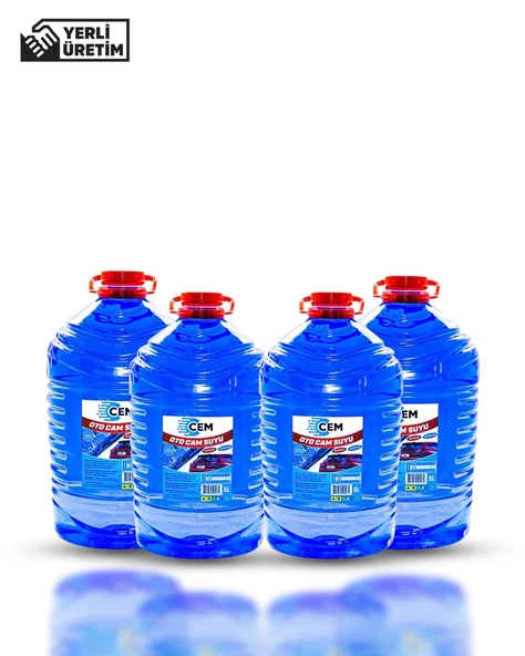 CEM CAR CARE Cam Suyu Antifriz İçerikli -20 5 LT 4'Lü Avantaj Paket ürün görseli 1