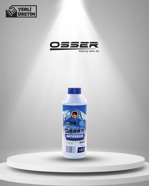 OSSER Antifriz 1,5 LT Mavi -37 Derece - Resim 2
