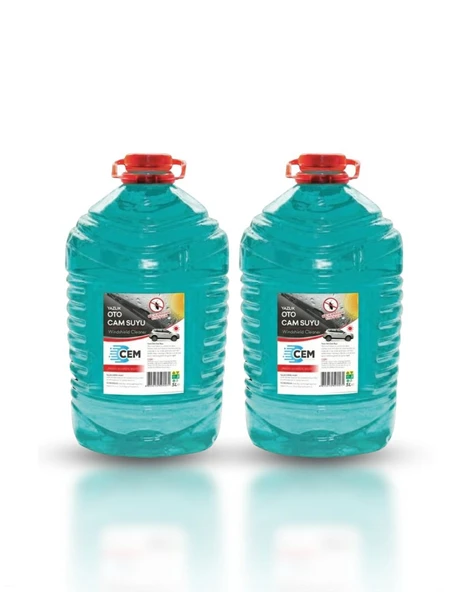 CEM CAR CARE Yazlık Cam Suyu 5 LT 2'Li Avantaj Paket ürün görseli 1