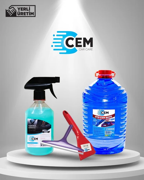 CEM CAR CARE 4'lü Kışlık Bakım Seti - Resim 2