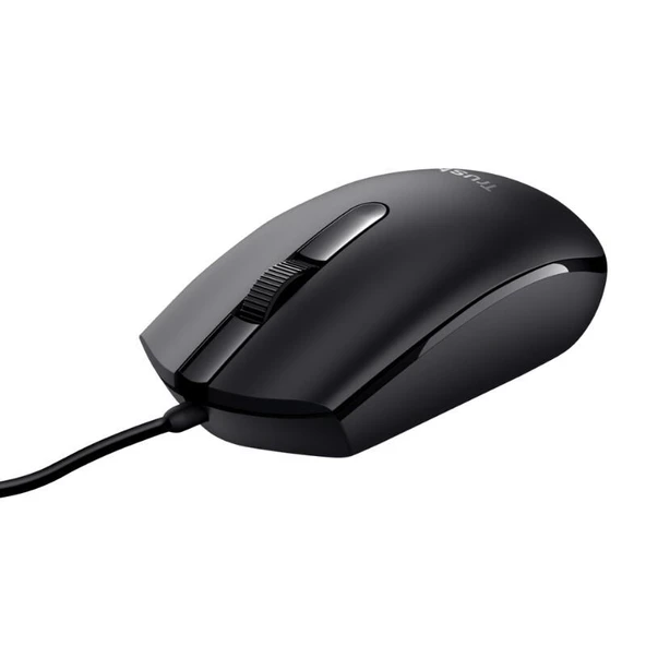 Trust 24271 Basi Wired Kablolu Mouse Siyah ürün görseli 1