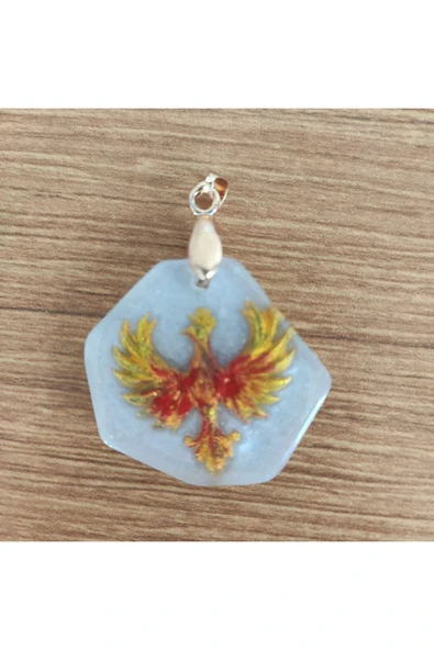 El Yapımı 3D Baskı Anka Kuşu Heykeli (Hediyelik Paket olarak Kargolanır.) ürün görseli 1