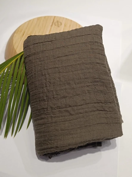 Monalisa Home 180x90 Lüks Figürlü Gösterişli Müslin Şal ürün görseli 1
