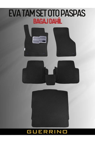 Guerrino VOLKSWAGEN-ID4-ELEKTRİKLİ-(2021-2025) İÇİN EVA FUL PASPAS TAKIMI (METAL TOPUKLUK DAHİL) ürün görseli 1