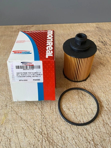 Monreal MFN-0090 Yağ Filtresi ALBEA 1.3 MTJ PUNTO 1.2 1.3 MTJ DOBLO 1.3 ECO MTJ OPEL ASTRA 1.1 55197218E ürün görseli 1