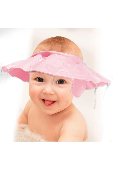 Babyjem Soft Bebek Banyo Siperi Pembe ürün görseli 1