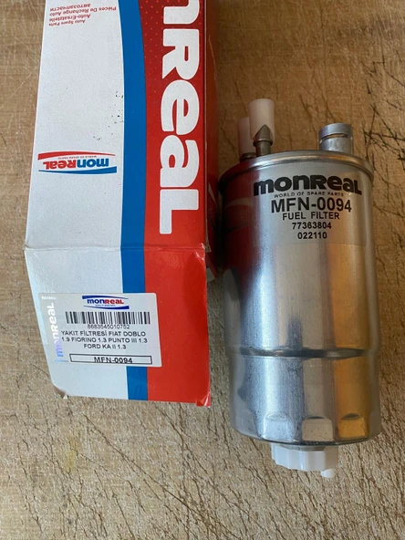 Monreal MFN-0094 Yakıt Filtresi DOBLO 1.9 Fiorino 1.3 PUNTO III 1.3 FORD KA II 1.1 77363804 1542785 ürün görseli 1