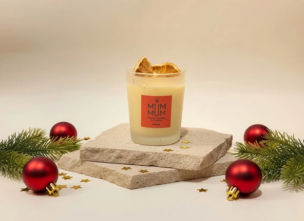 Lebron Portakal Kokulu 100 GR Doğal Soya Wax Mum ürün görseli 1